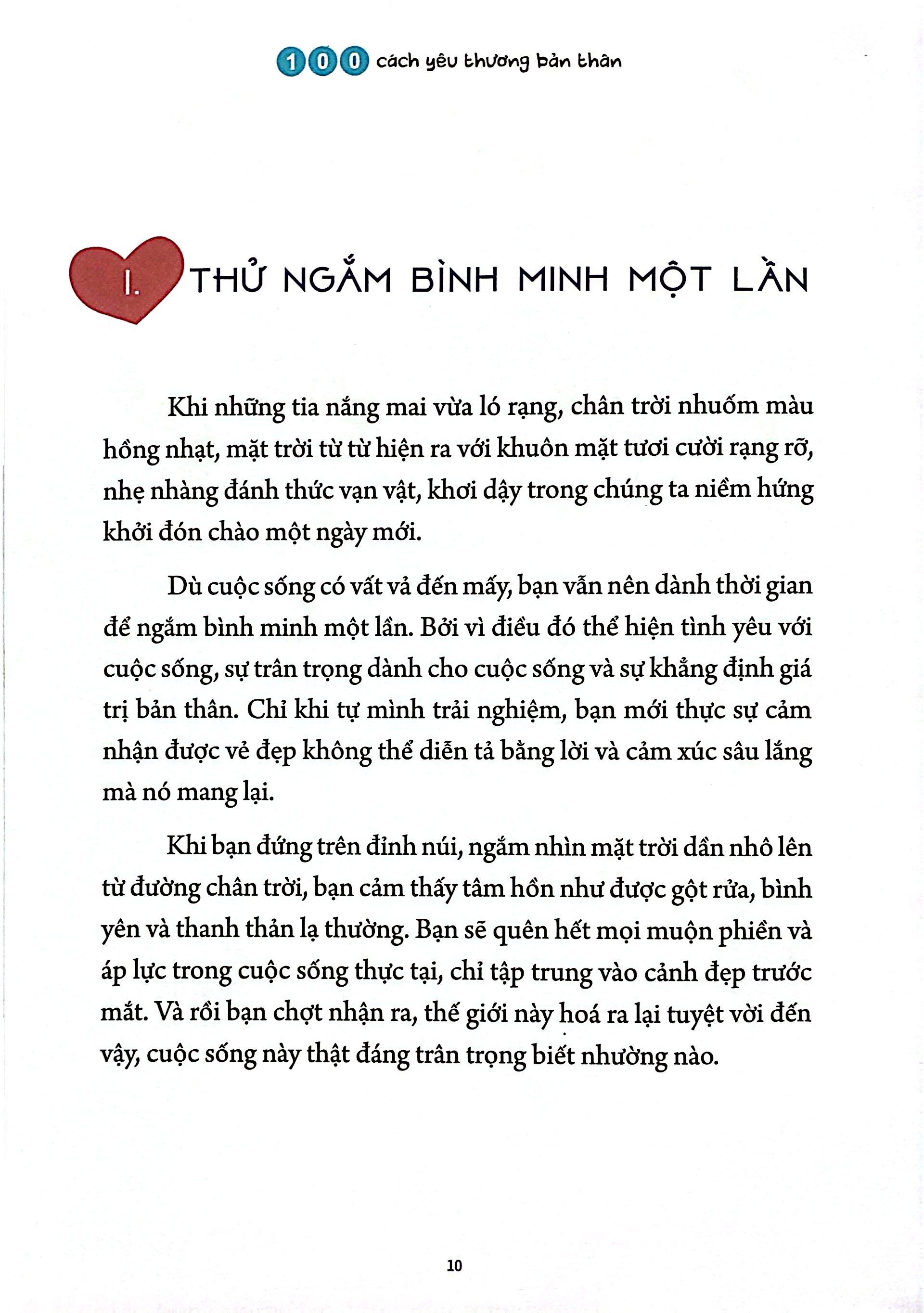 100 Cách Yêu Thương Bản Thân - Ảnh 4