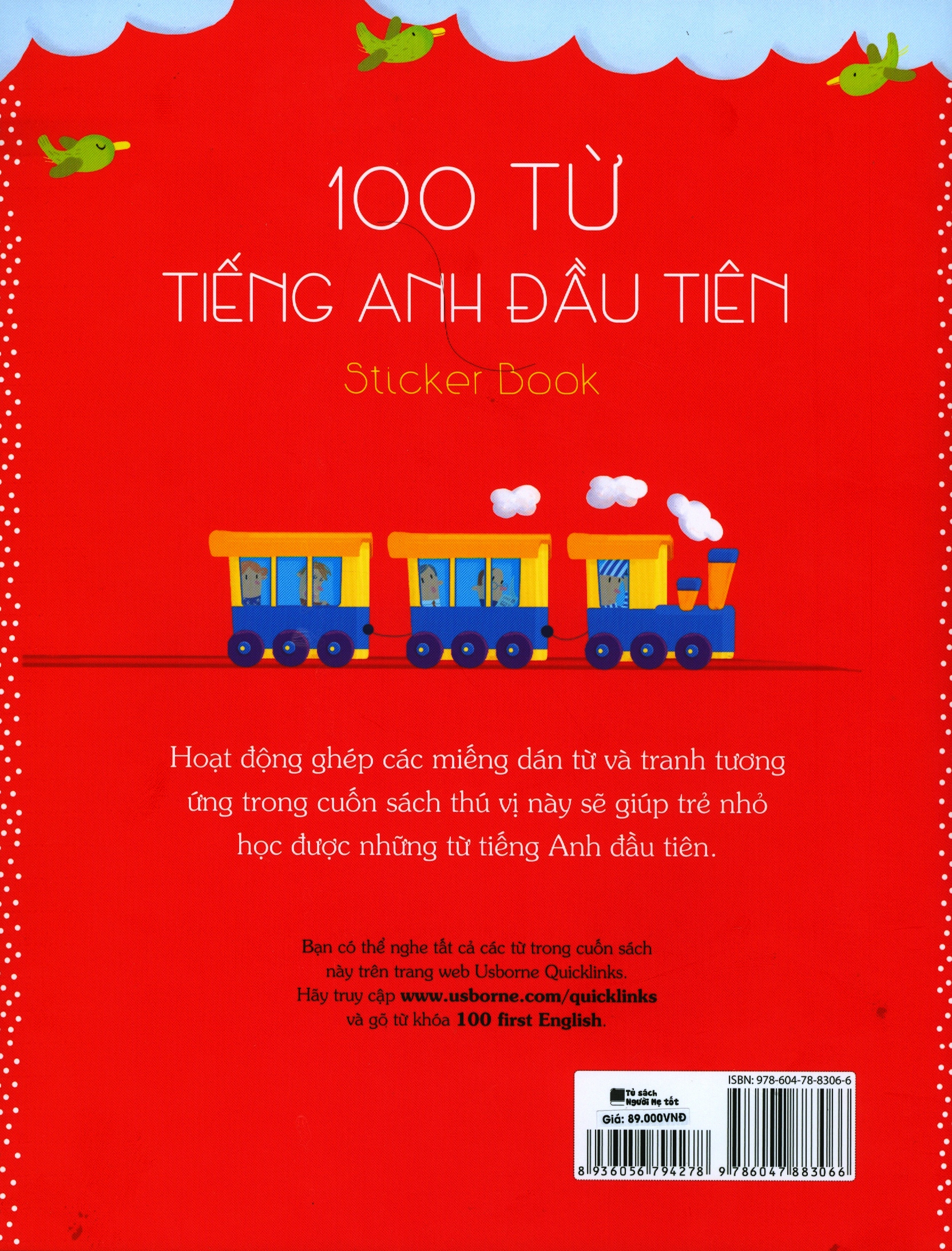 100 Từ Tiếng Anh Đầu Tiên - 100 First English Words (Sticker Book) - Ảnh 5