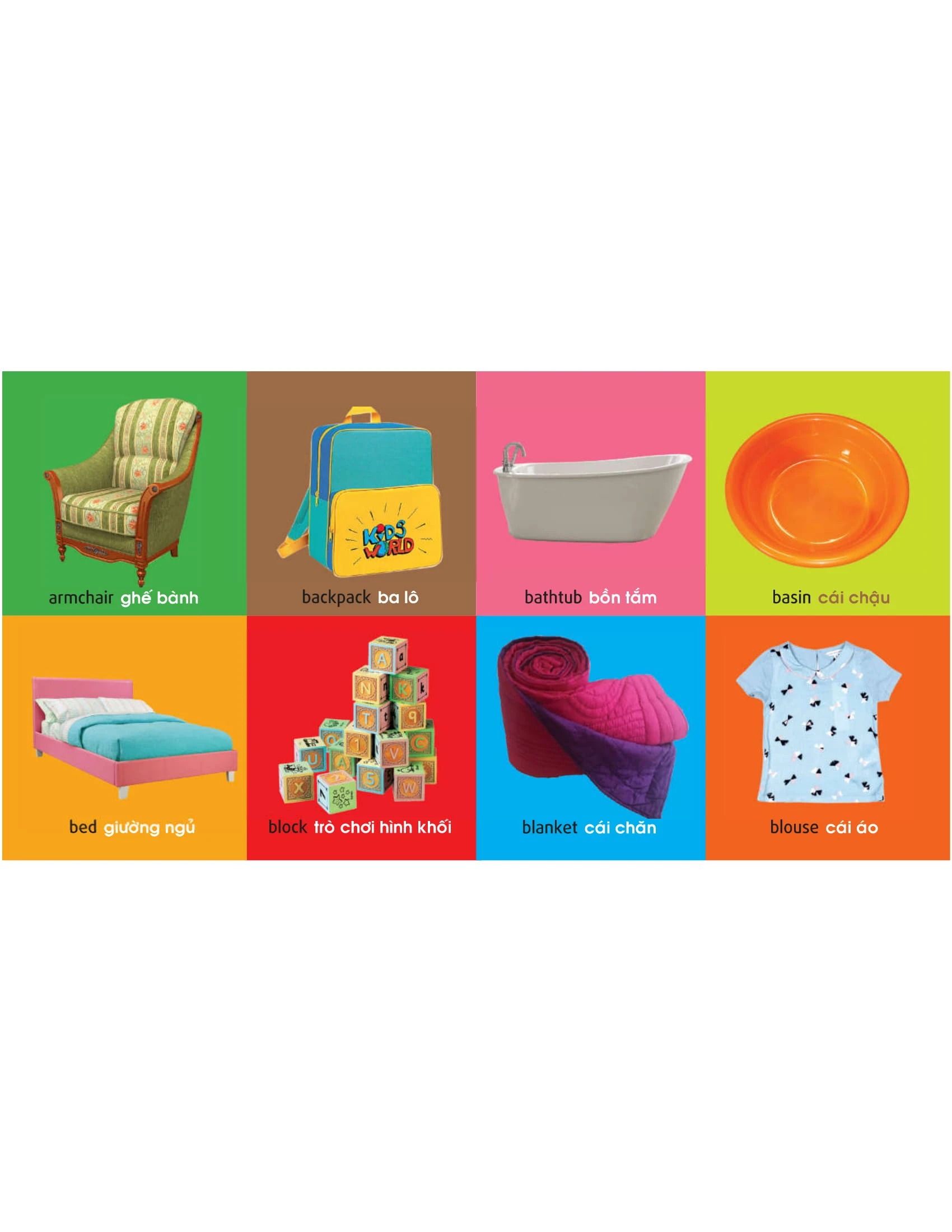 101 First Words - Belongings - 101 Từ Đầu Tiên - Đồ Dùng Thân Thiết - Bìa Cứng (Tái Bản 2025) - Ảnh 3