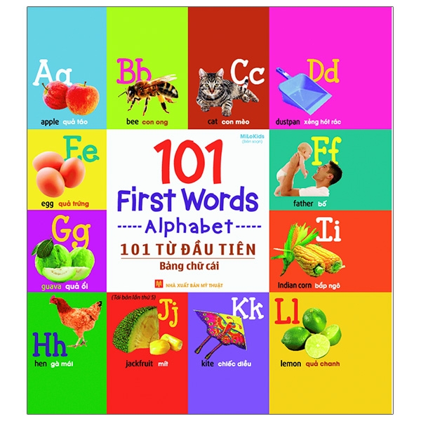 101 Từ Đầu Tiên - Chữ Số-Hình Dạng-Màu Sắc - 101 First Words - Numbers-Shapes-Colours (Tái Bản 202+6) - Ảnh 2