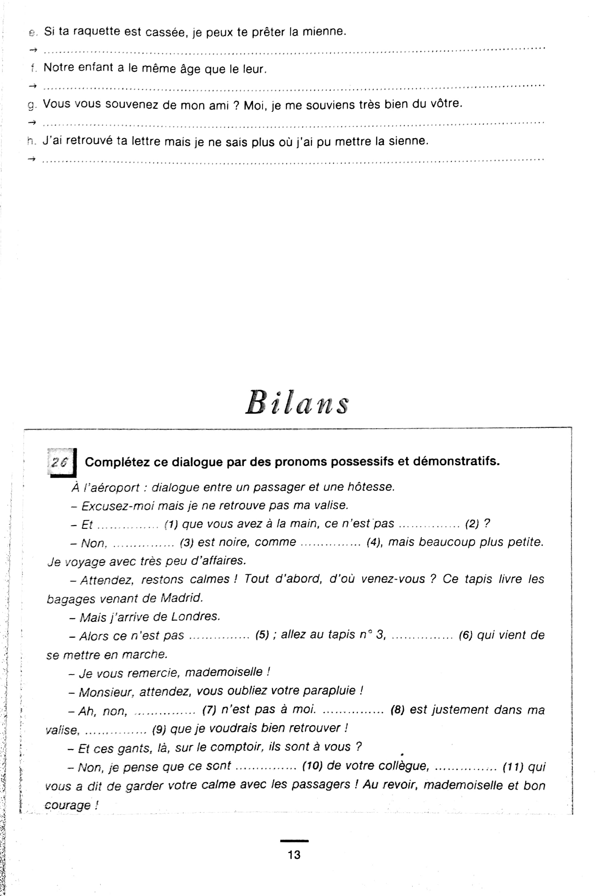 450 nouveaux exercices - grammaire niveau intermediare - Ảnh 9