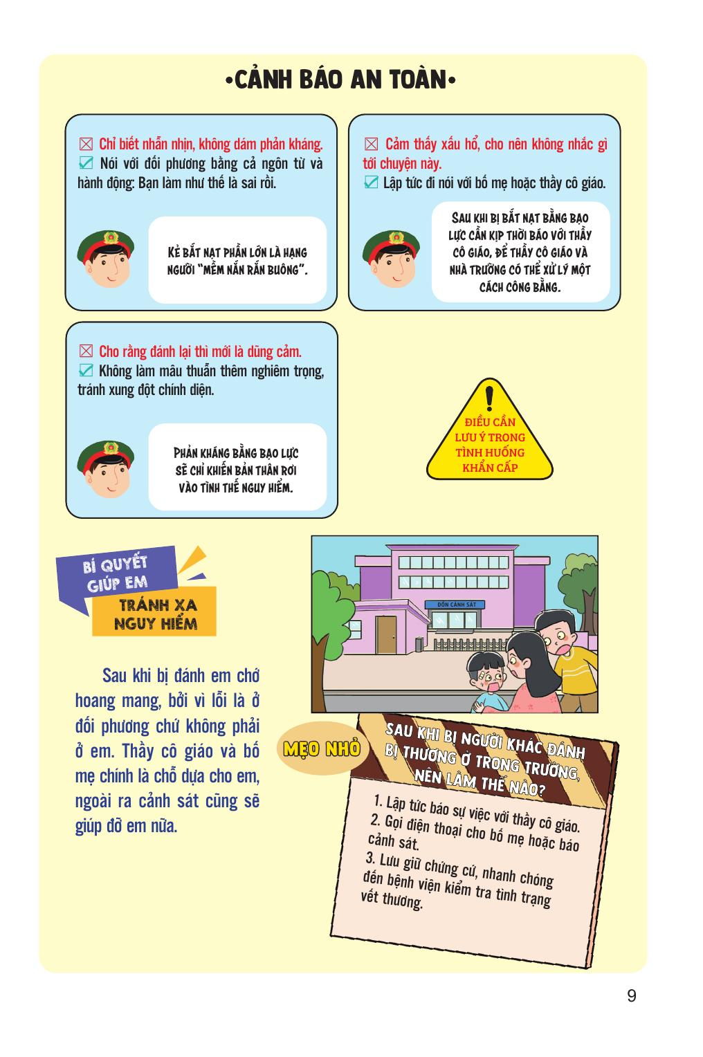60 Bài Học Giúp Trẻ Tự Bảo Vệ Bản Thân - Phòng Chống Bạo Lực Học Đường Và Lừa Đảo Trực Tuyến - Ảnh 9