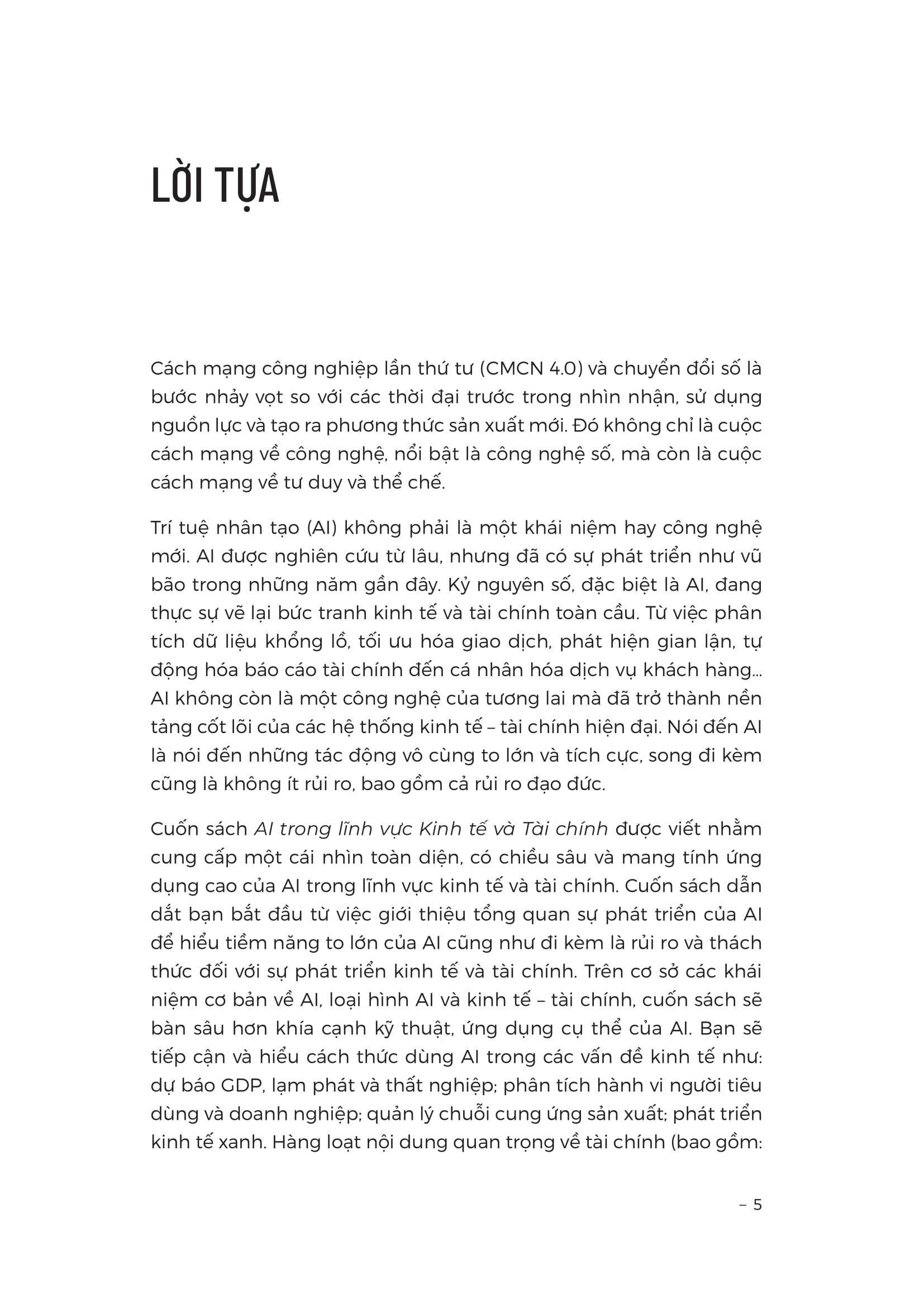 AI Trong Lĩnh Vực Kinh Tế Và Tài Chính - Ảnh 4