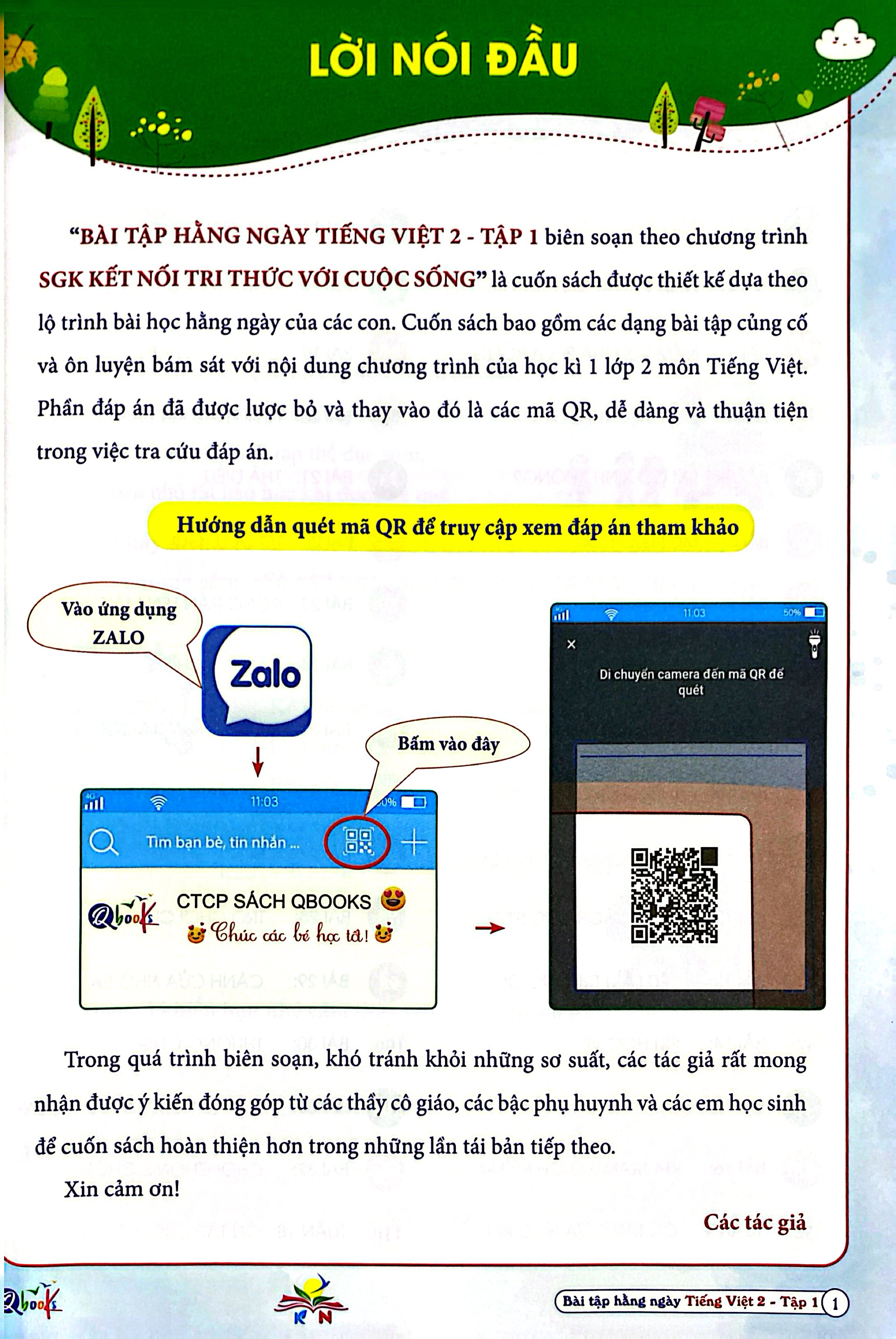 Bài Tập Hằng Ngày Tiếng Việt 2 - Tập 1 (Kết Nối) (Tái Bản 2026) - Ảnh 3