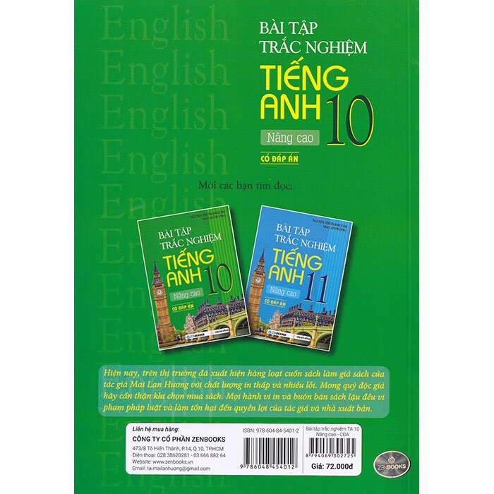 bài tập trắc nghiệm tiếng anh - lớp 10 nâng cao (có đáp án) - 2020 - Ảnh 3