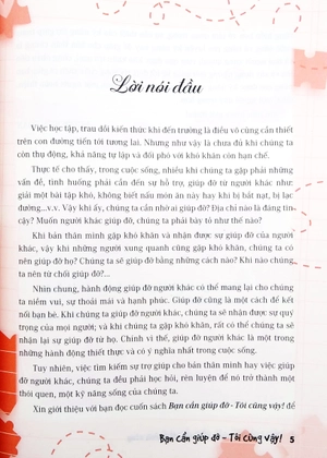 bận cần giúp đỡ - tôi cũng vậy (kỹ năng trợ giúp) (dùng cho lứa tuổi học sinh phổ thông) - Ảnh 4