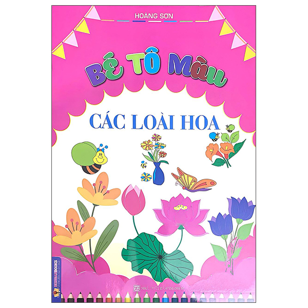 Bé Tô Màu Các Loài Hoa