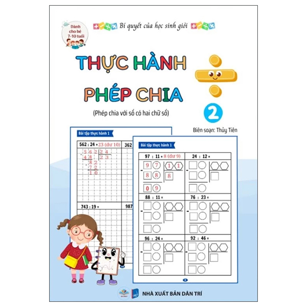 Bí Quyết Của Học Sinh Giỏi - Thực Hành Phân Số - Làm Quen Phân Số Cơ Bản - Dành Cho Bé 7-10 Tuổi - Ảnh 12
