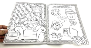 blue's clues & you! colouring book - puffy sticker - Ảnh 3