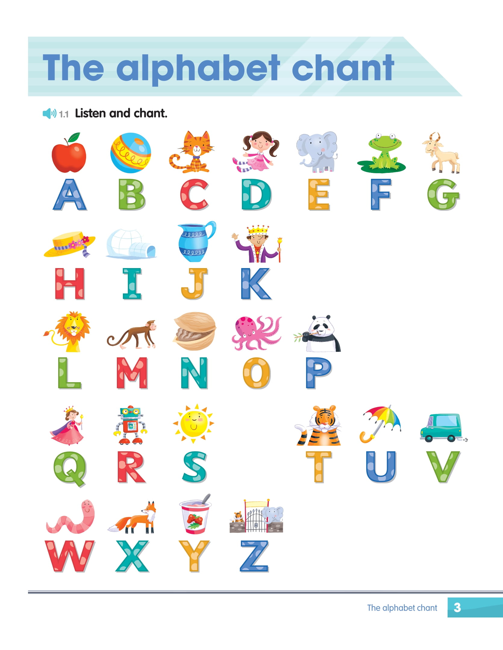 Bộ Academy Stars Starter - Alphabet Book - Ảnh 4