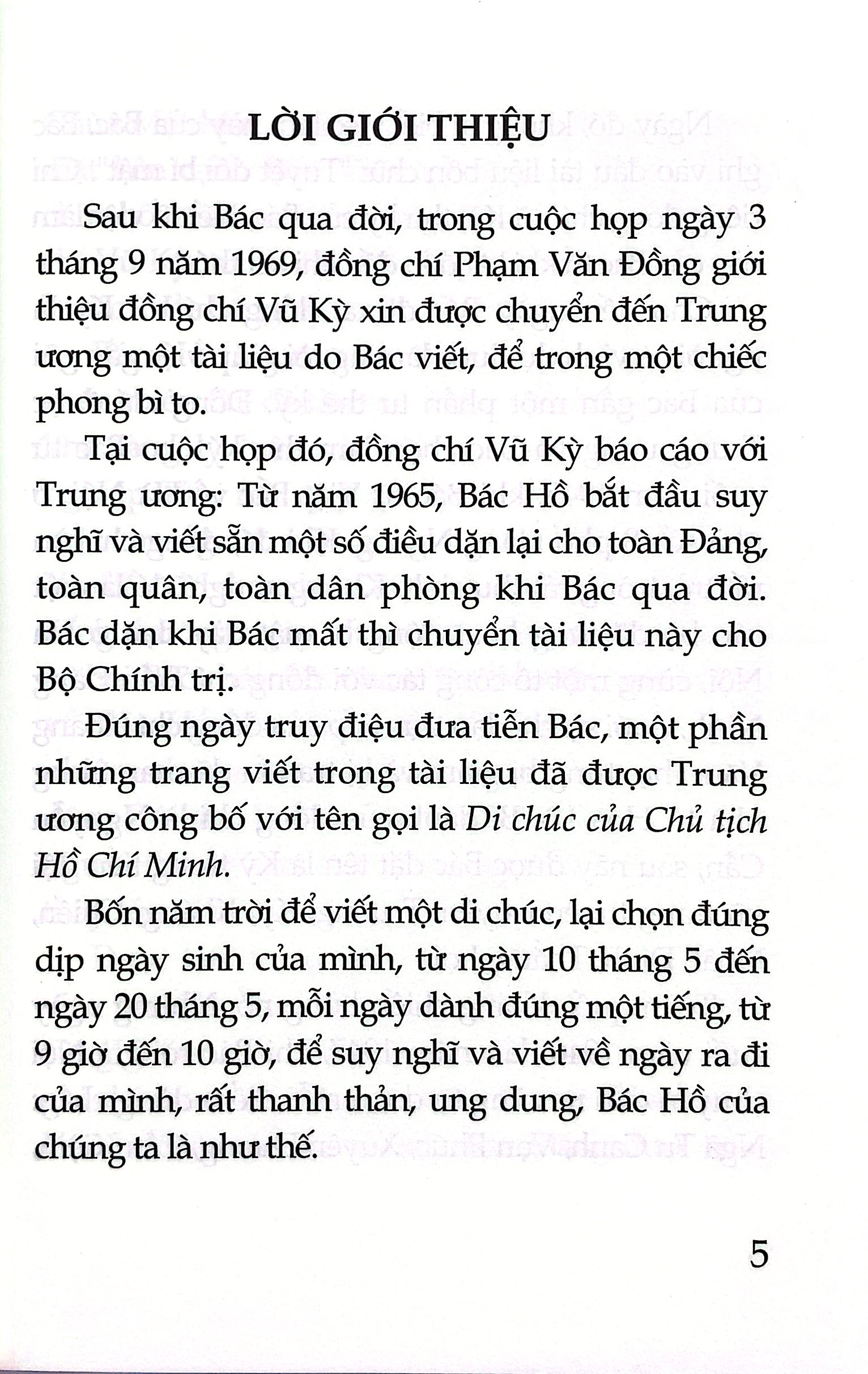 Bộ Bác Hồ Viết Di Chúc (Tái Bản 2025) - Ảnh 4