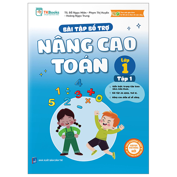 bộ bài tập bổ trợ nâng cao toán lớp 1 - tập 1 (bám sát sgk kết nối tri thức với cuộc sống)