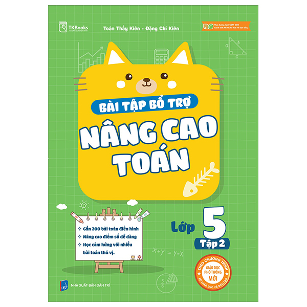 Bộ Bài Tập Bổ Trợ Nâng Cao Toán Lớp 5 - Tập 2