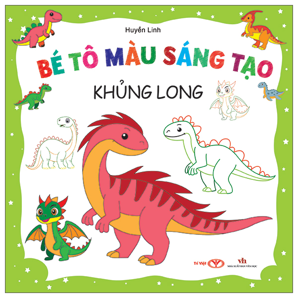 Bộ Bé Tô Màu Sáng Tạo - Khủng Long