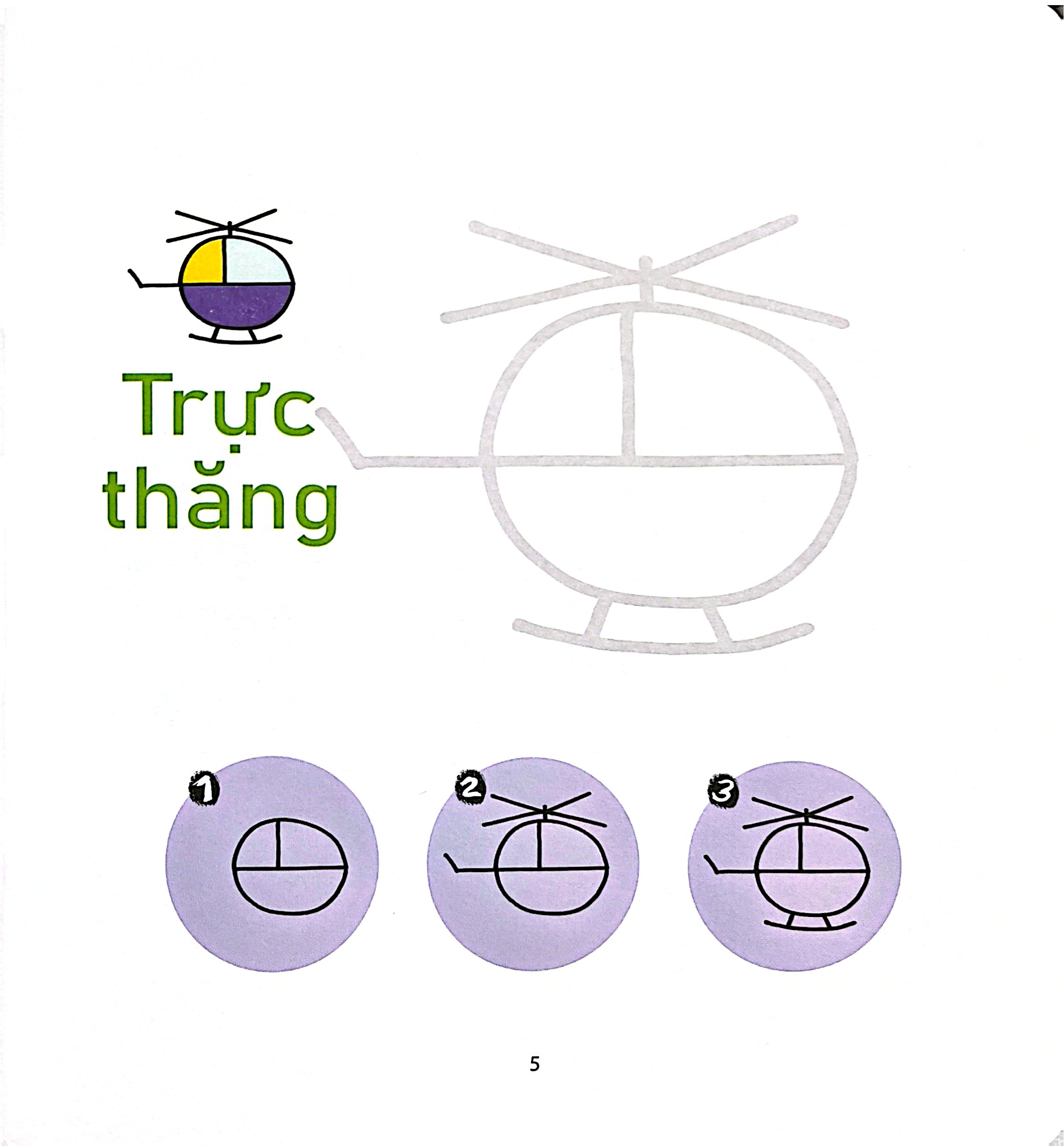Bộ Bé Vẽ Cả Thế Giới - Phương Tiện Giao Thông - Ảnh 6