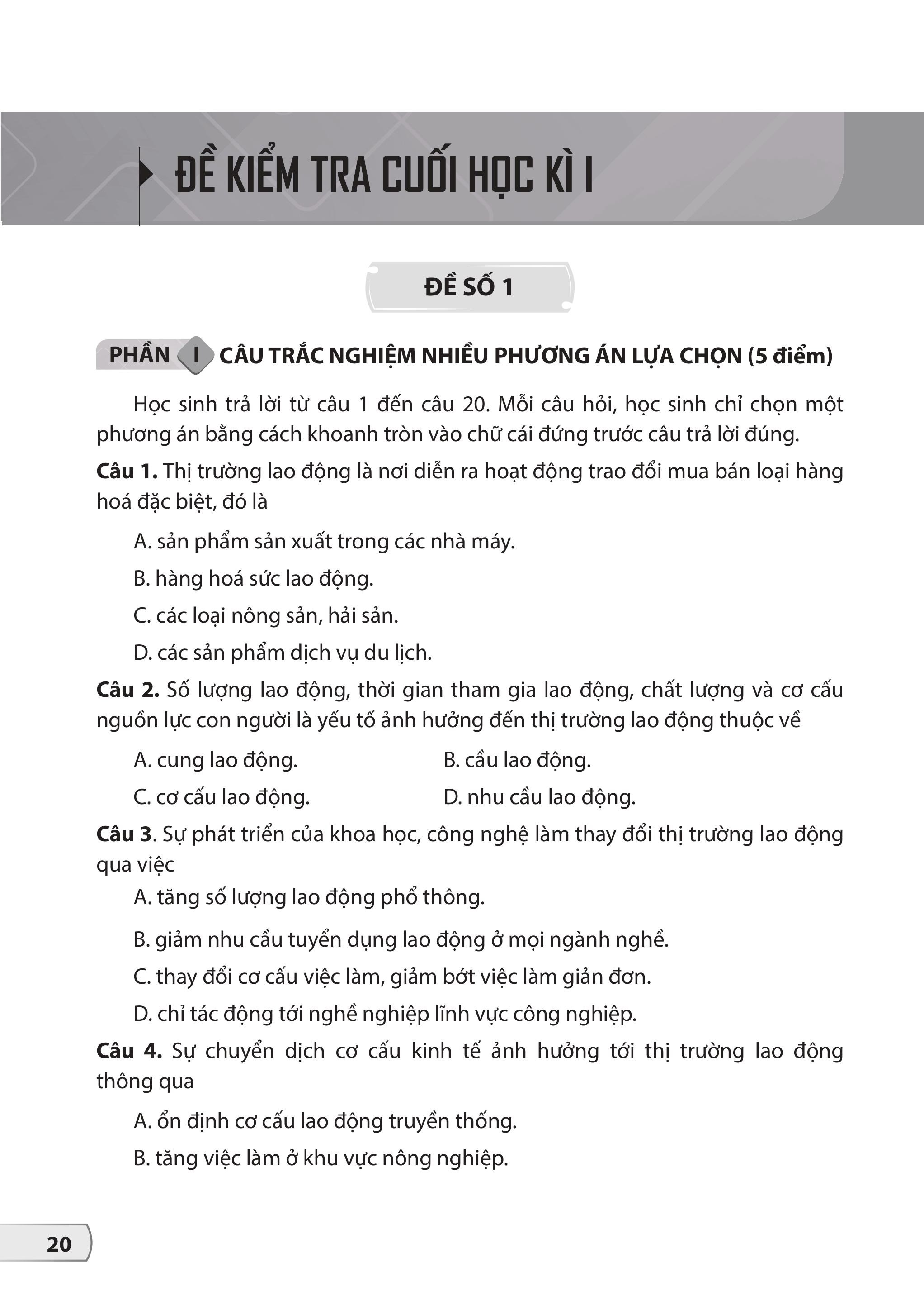 Bộ Bộ Đề Kiểm Tra, Đánh Giá Công Nghệ 9 - Định Hướng Nghề Nghiệp - Mô Đun Trồng Cây Ăn Quả - Ảnh 12