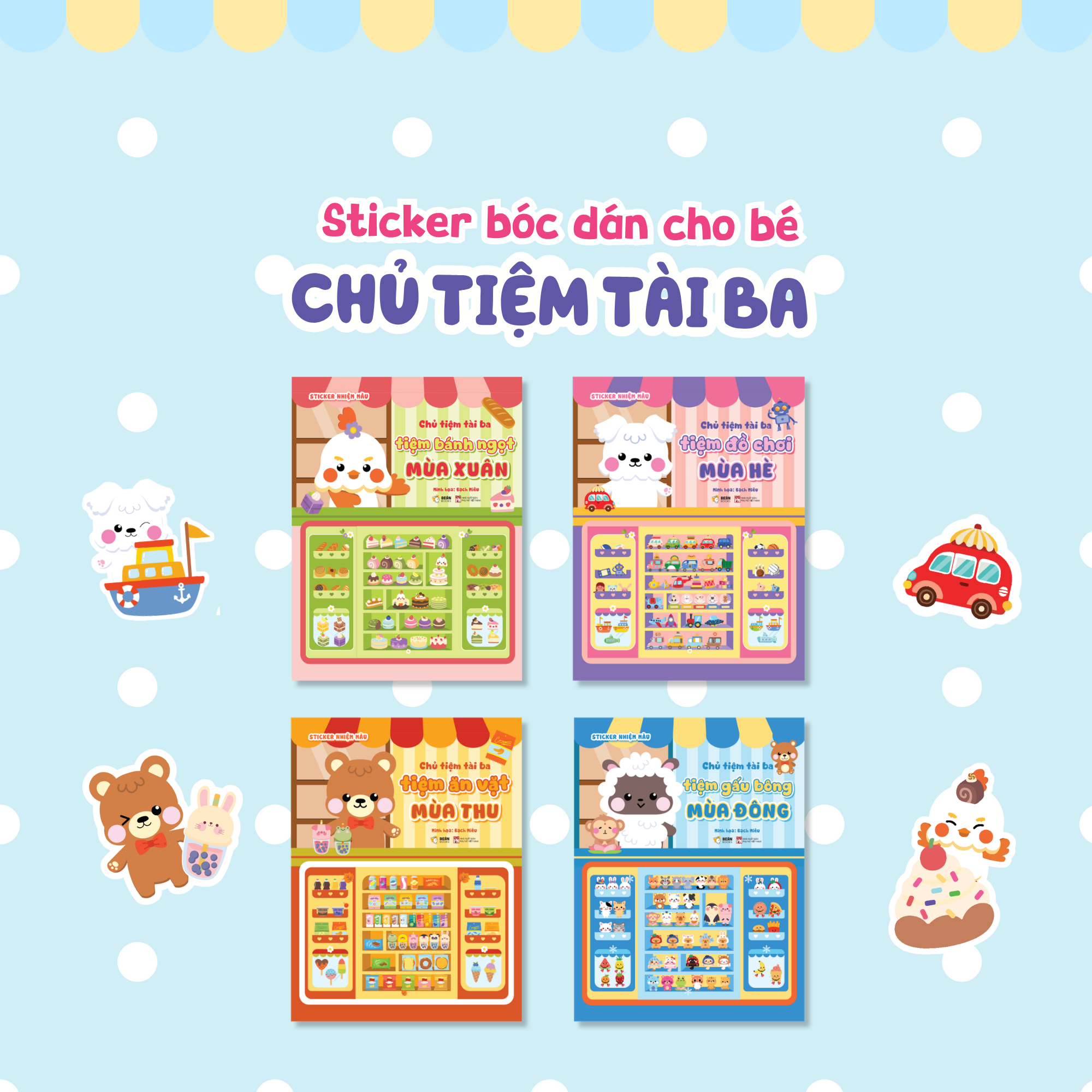Bộ Chủ Tiệm Tài Ba - Tiệm Bánh Ngọt Mùa Xuân - Ảnh 6