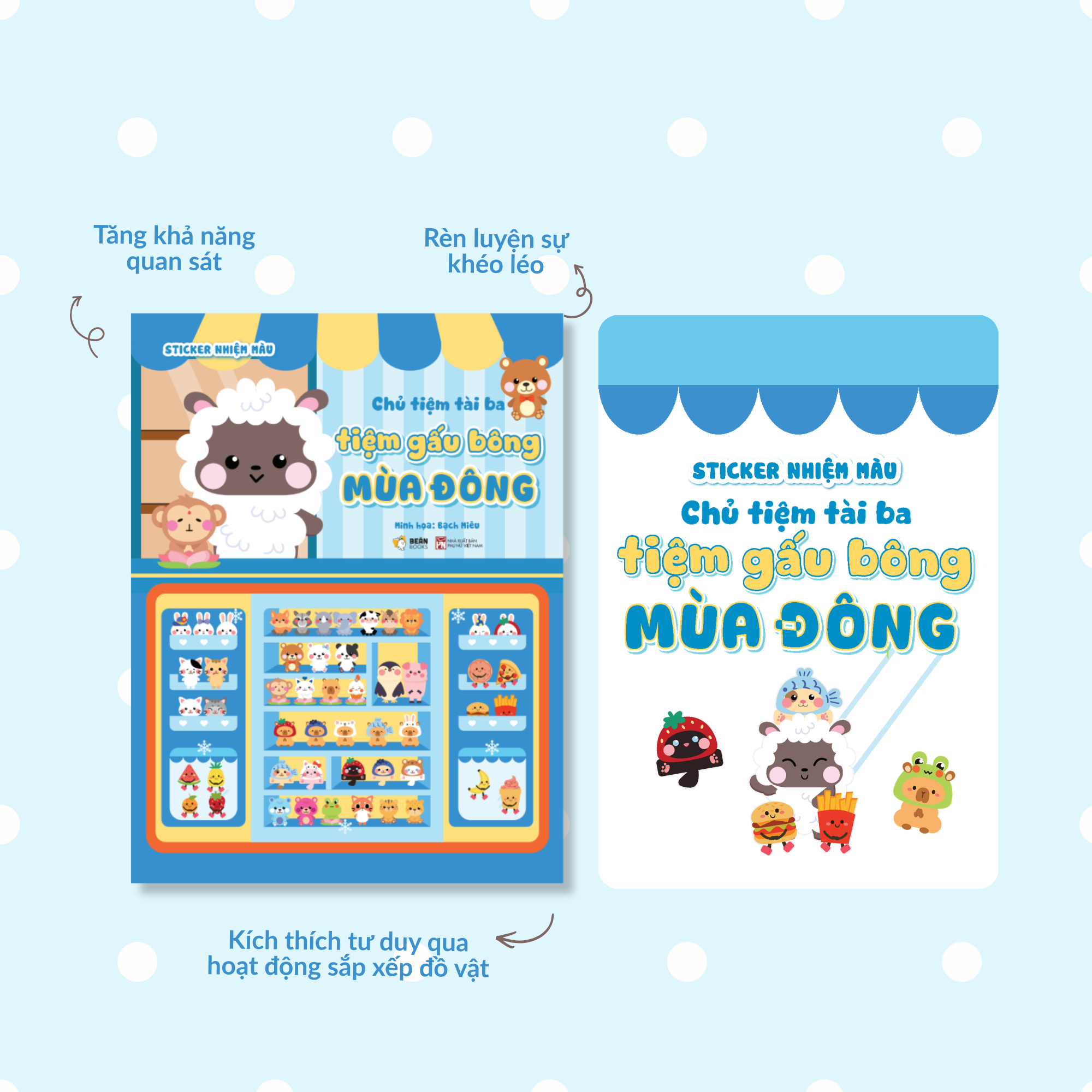 Bộ Chủ Tiệm Tài Ba - Tiệm Gấu Bông Mùa Đông - Ảnh 3