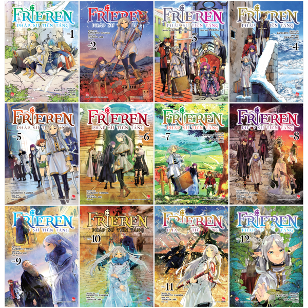 Bộ
						
										
										Combo Manga - Frieren - Pháp Sư Tiễn Táng: Tập 1 - 12 (Bộ 12 Tập)