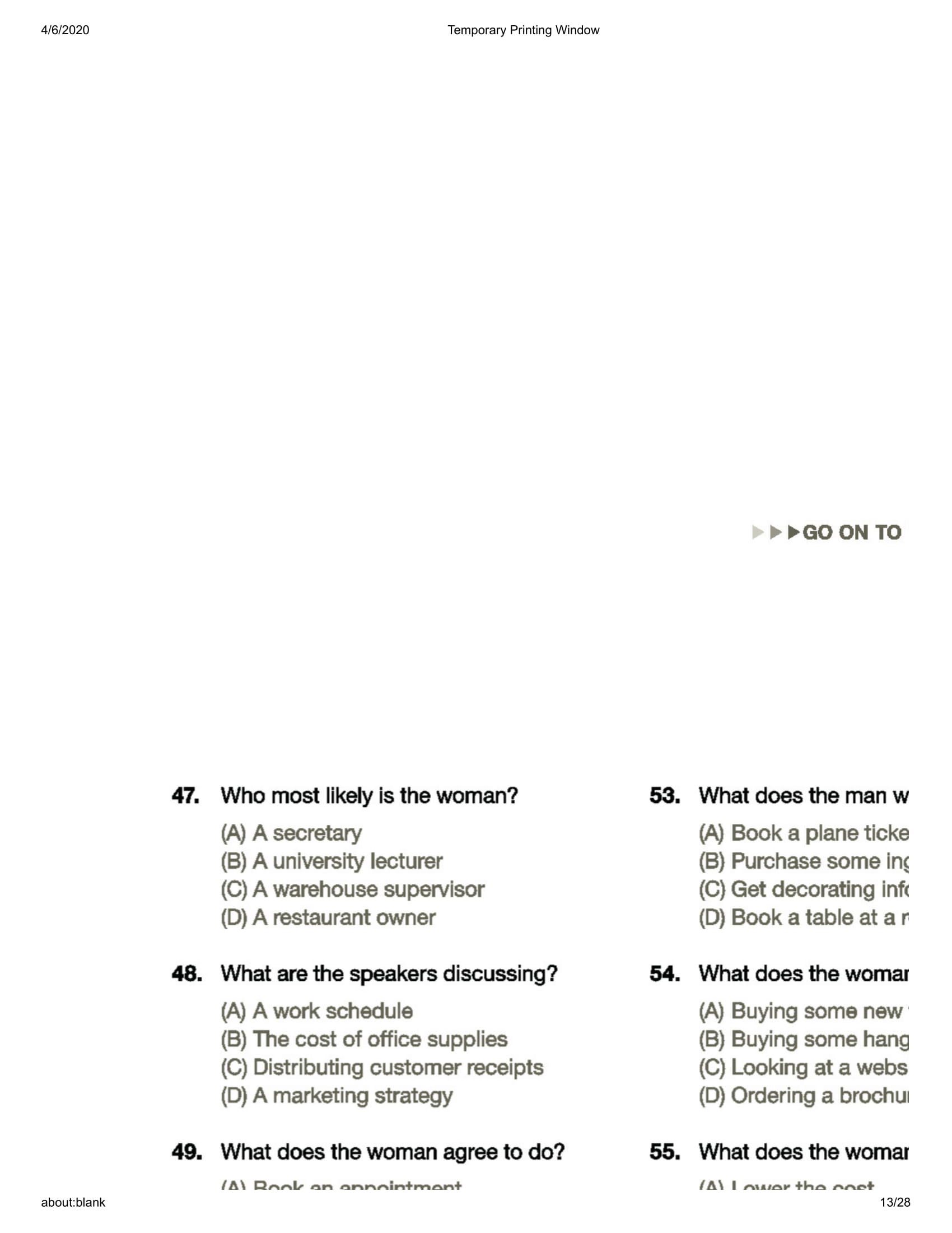 bộ comprehensive toeic training 1000 practice test items (vol 2) - kèm cd - Ảnh 14