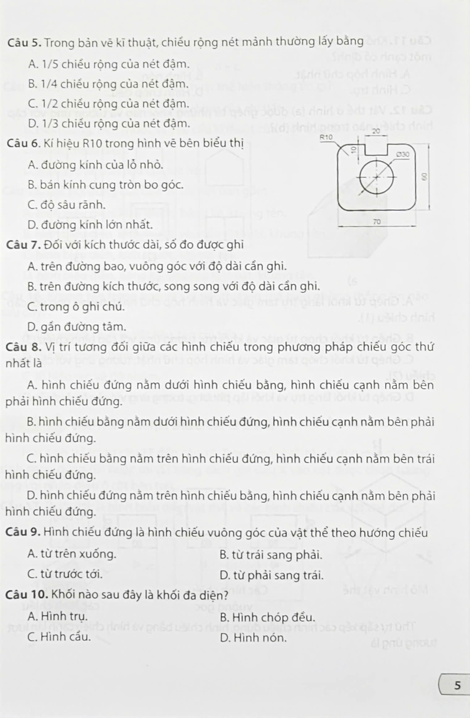Bộ Đề Kiểm Tra, Đánh Giá Công Nghệ 8 - Ảnh 7