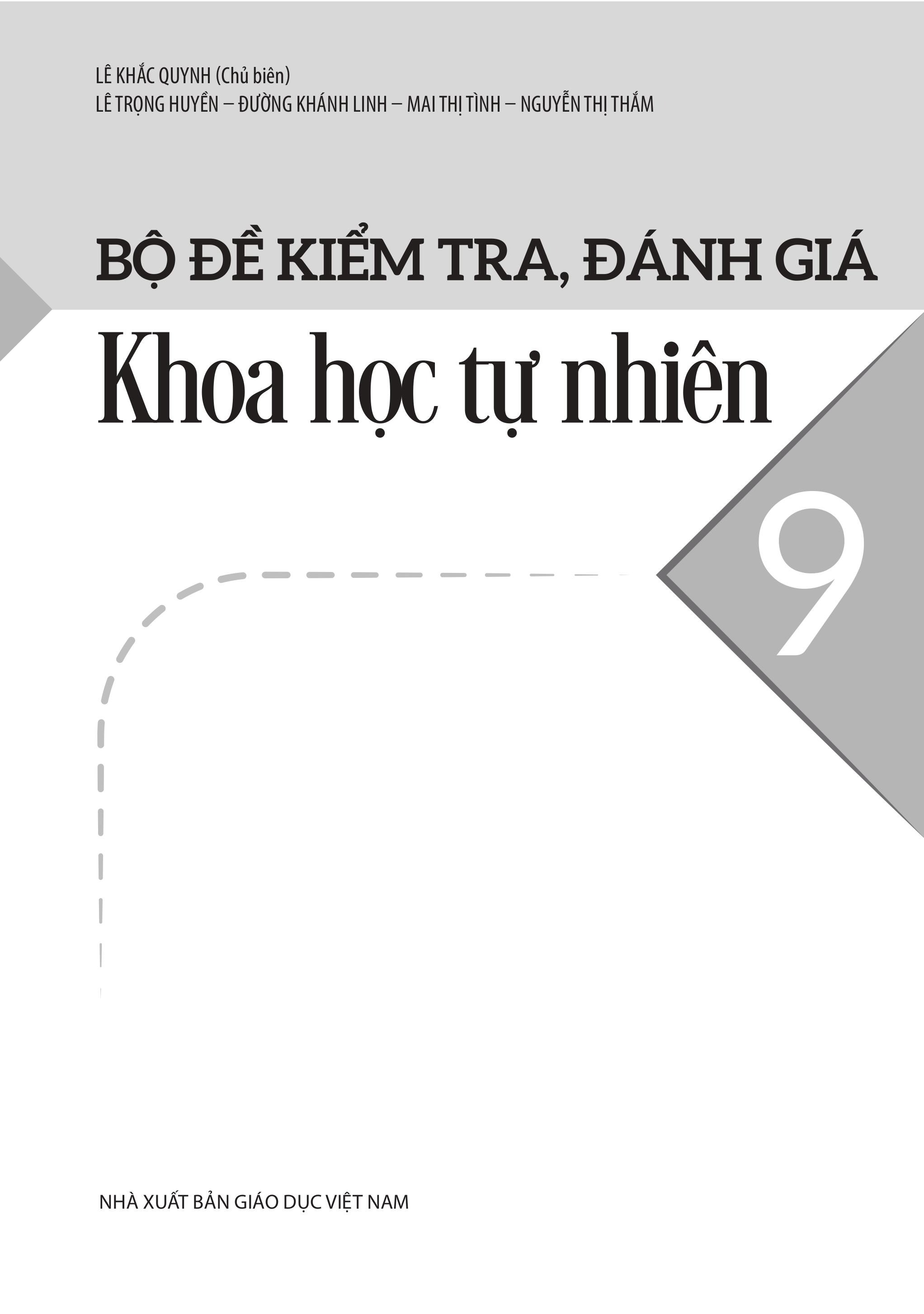 Bộ Đề Kiểm Tra, Đánh Giá Khoa Học Tự Nhiên 9 - Ảnh 2