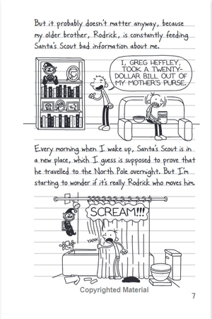 bộ diary of a wimpy kid 6: cabin fever (special disney + cover edition) - Ảnh 12