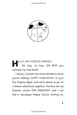 bộ dog diaries 2: happy howlidays: a middle school story - Ảnh 9