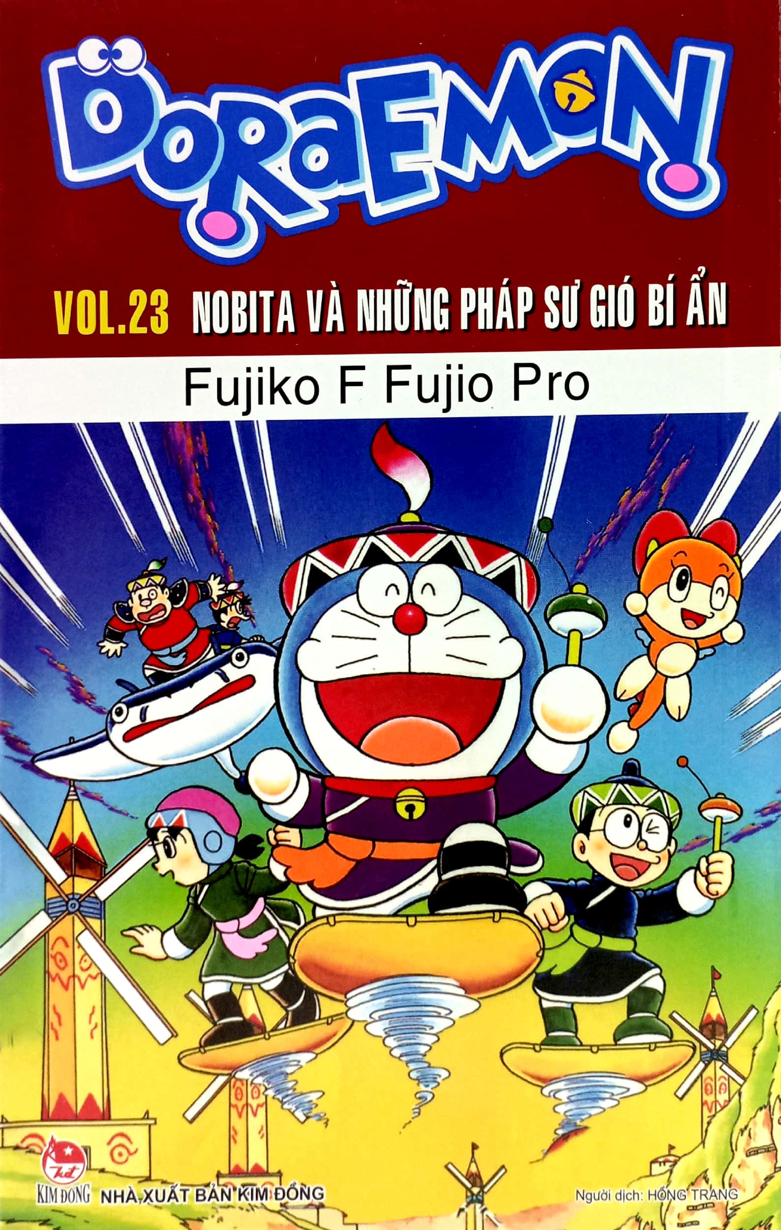 bộ doraemon - truyện dài - tập 23 - nobita và những pháp sư gió bí ẩn (tái bản 2023) - Ảnh 2