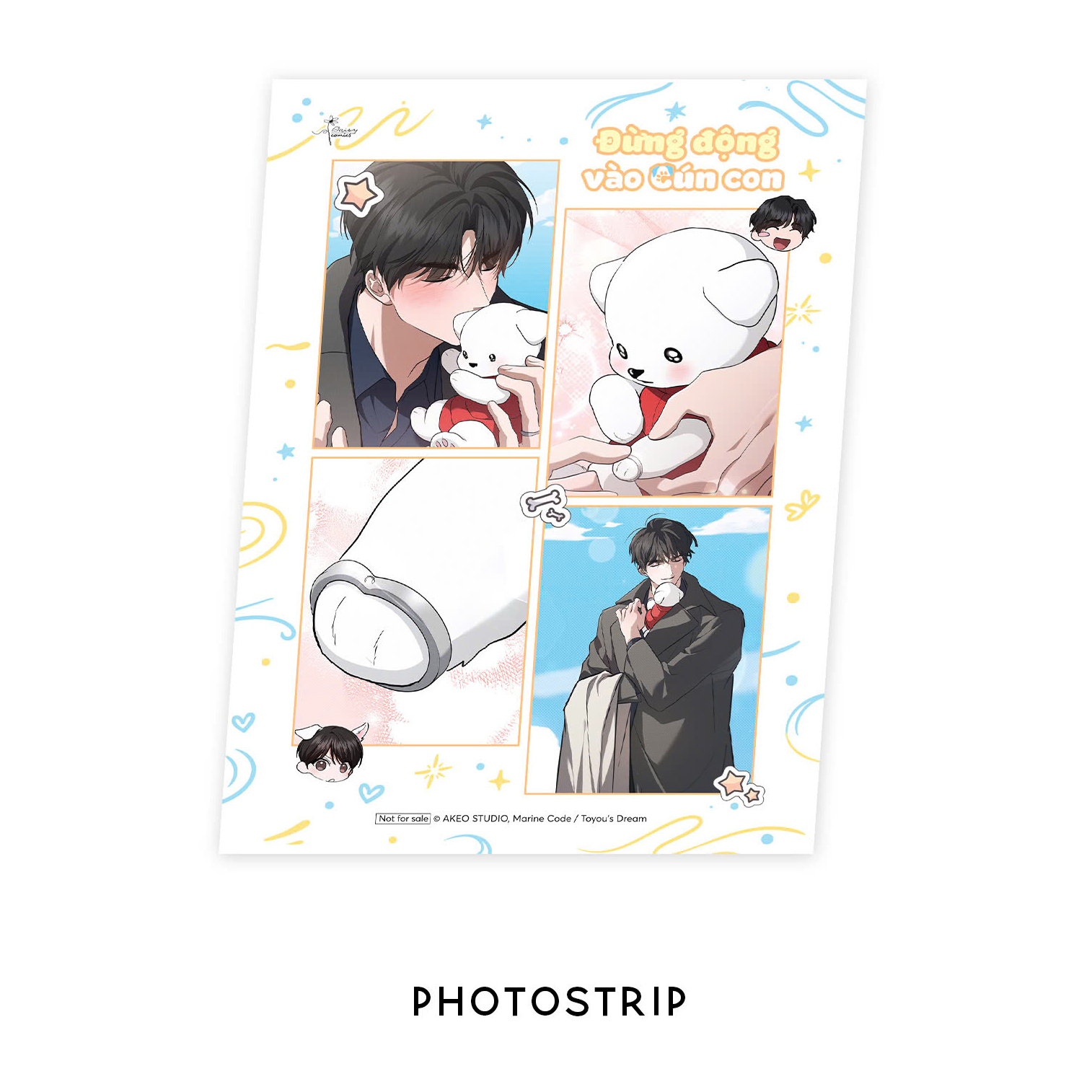 Bộ Đừng Động Vào Cún Con - Tập 4 - Bản Đặc Biệt - Tặng Kèm Bookmark + Photostrip + Móc Khóa Chuỗi Acrylic + Pop Điện Thoại - Ảnh 5