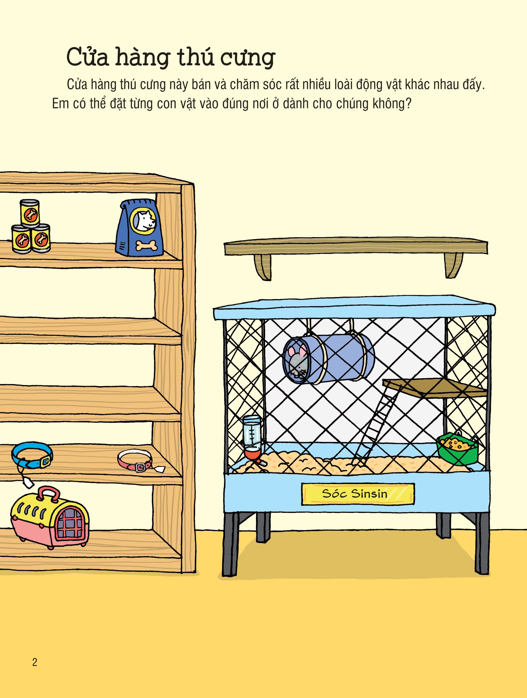 Bộ First Sticker Book - Sách Dán Hình Đầu Đời Cho Bé - Thú Cưng - Ảnh 2