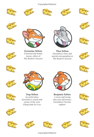 bộ geronimo stilton #55: the golden statue plot - Ảnh 14