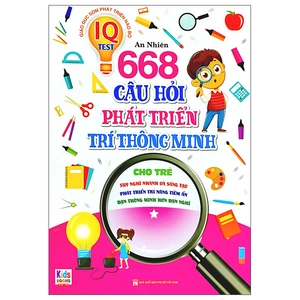 bộ giáo dục sớm phát triển não bộ - 668 câu hỏi phát triển trí thông minh - tập 1 - Ảnh 2