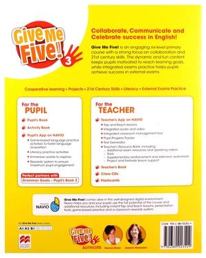 bộ give me five! level 3 pupil's book pack with navio app - Ảnh 10
