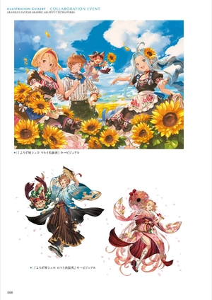bộ granblue fantasy グランブルーファンタジー graphic archive v extra works - Ảnh 9