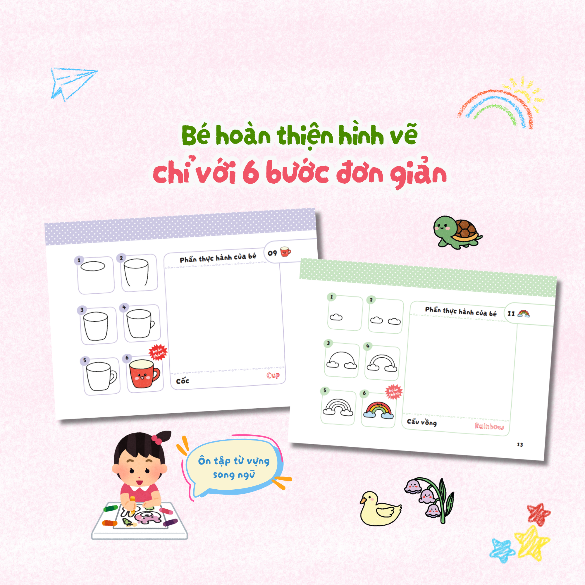 Bộ Họa Sĩ Tài Ba - 6 Bước Vẽ Đồ Ăn - Ảnh 6