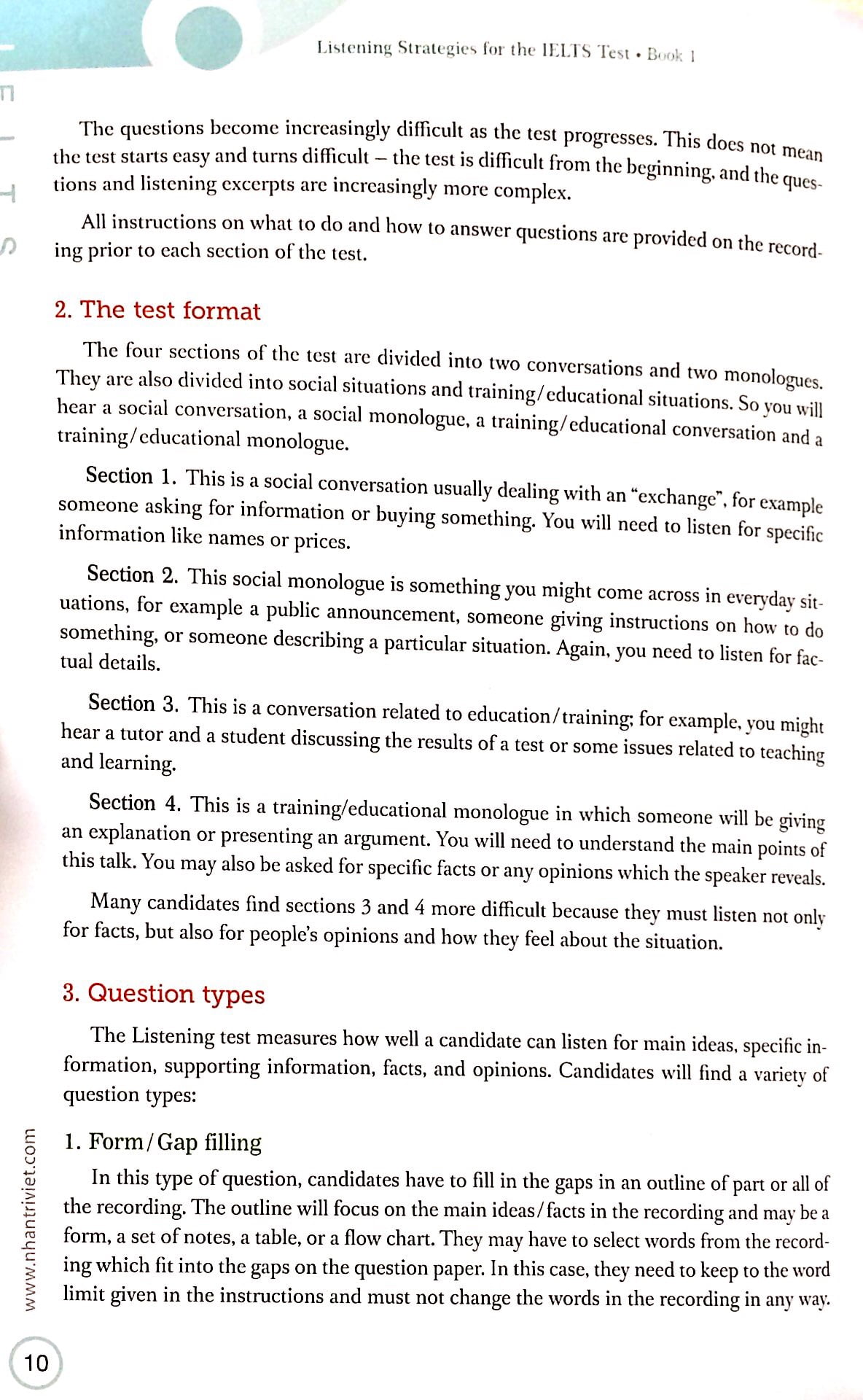 bộ listening strategies for the ielts test - book 1 - Ảnh 5