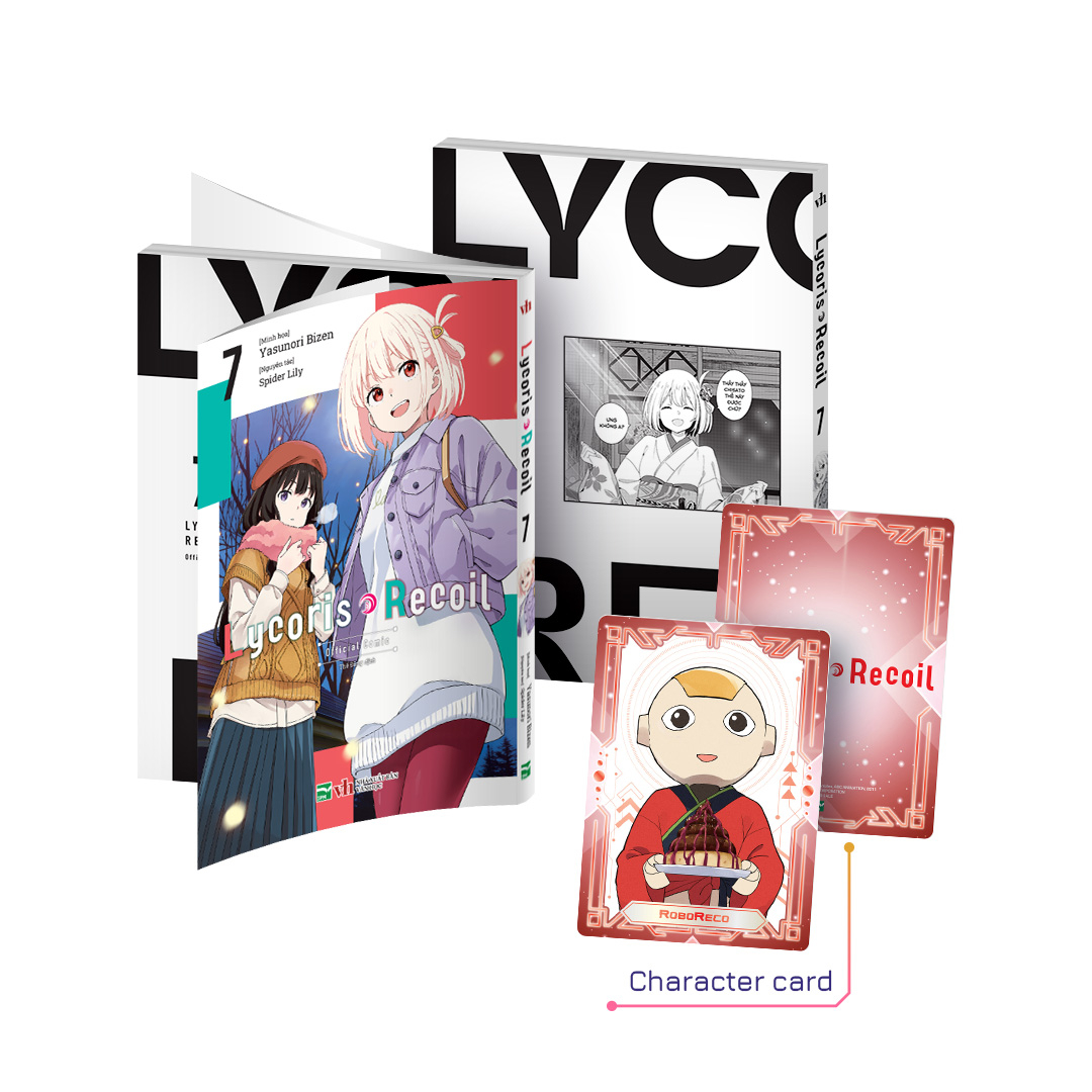Bộ Lycoris Recoil - Tập 7 - Bản Đặc Biệt - Tặng Kèm Character Card - Ảnh 2