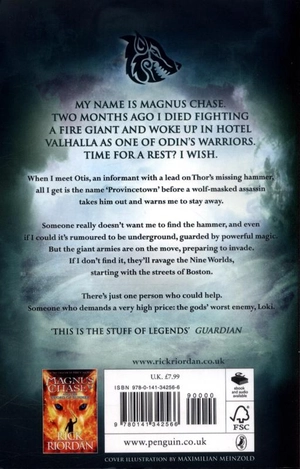 bộ magnus chase and the gods of asgard book 2: the hammer of thor - Ảnh 6