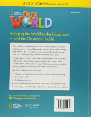 bộ our world british english level 2: workbook with audio cd - Ảnh 3