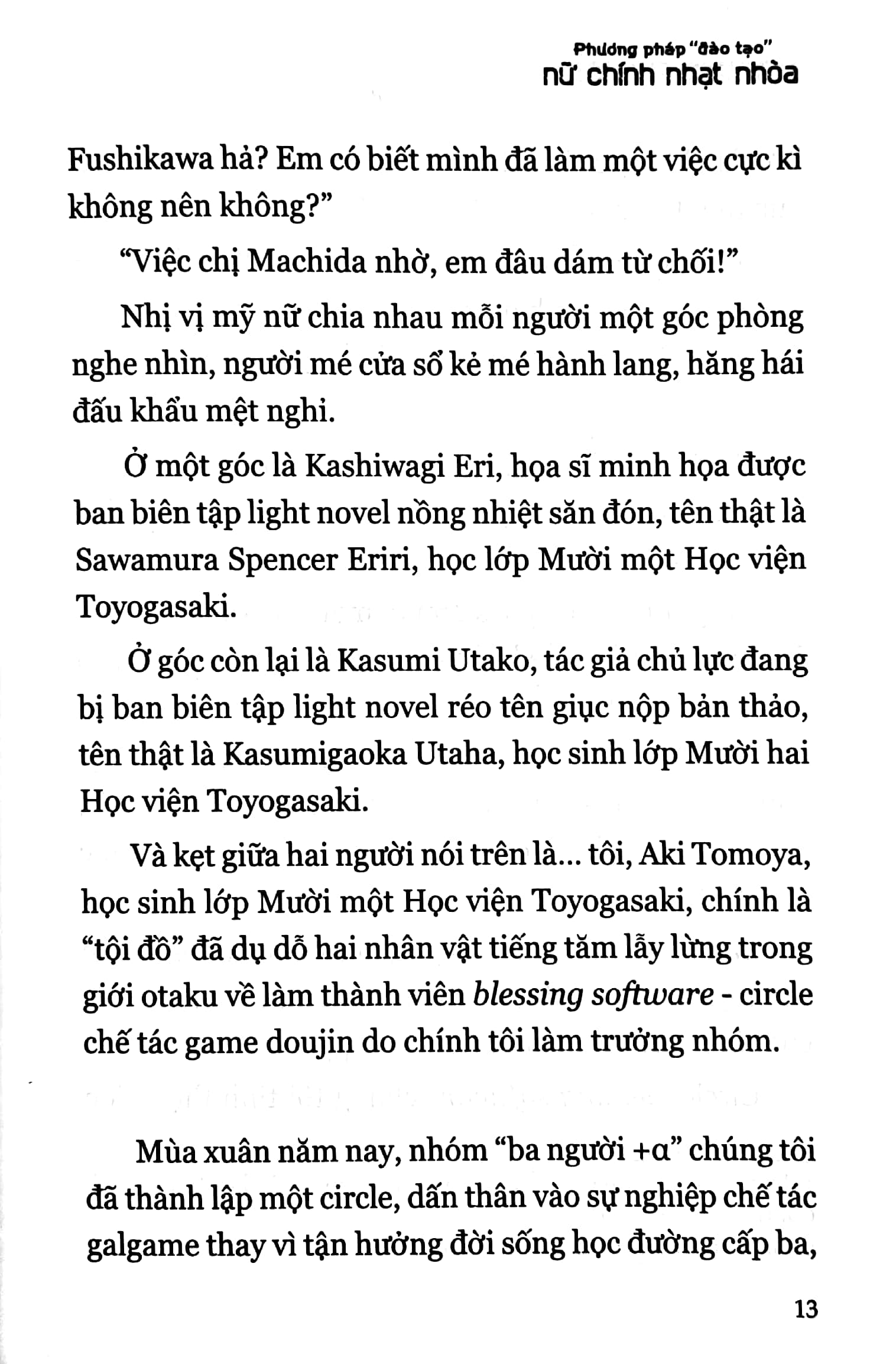 bộ phương pháp "đào tạo" nữ chính nhạt nhòa - tập 4 - Ảnh 6