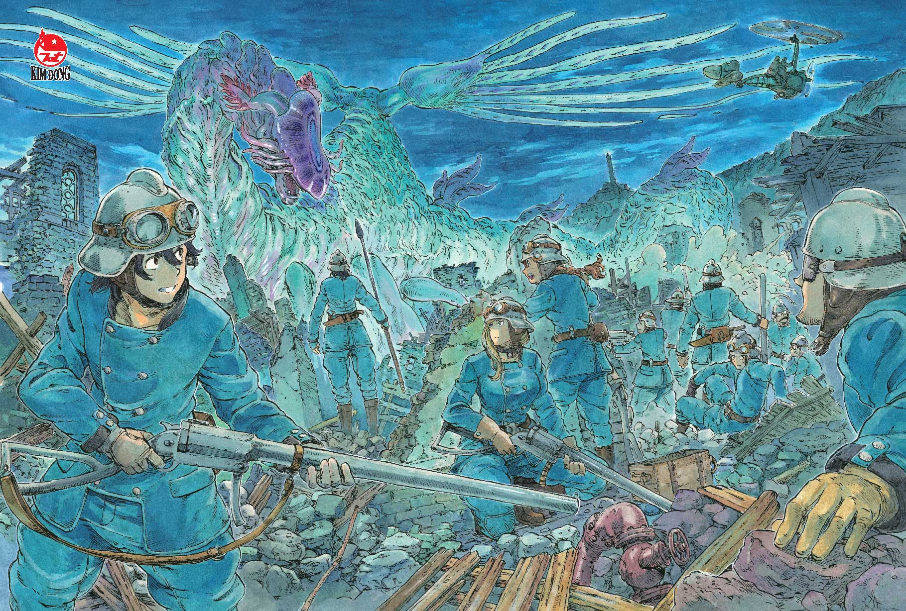 bộ rồng không trung - tập 2 - tặng kèm postcard - Ảnh 3