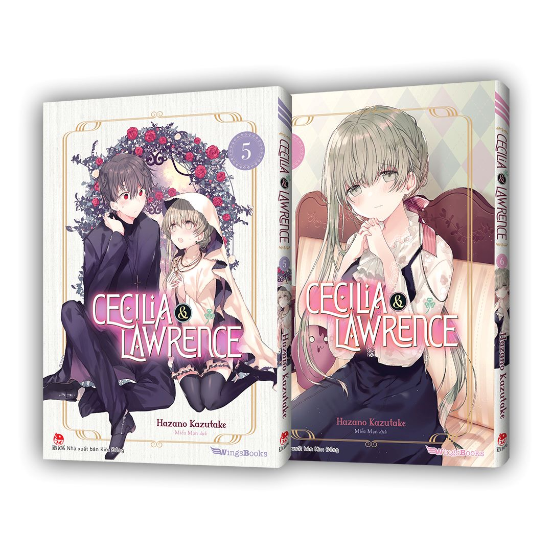 bộ sách cecilia & lawrence - tập 5 + tập 6 (bộ 2 tập) - Ảnh 2
