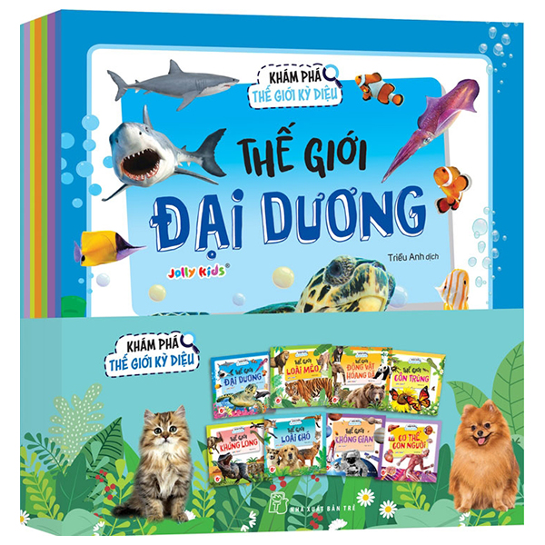 Bộ Sách Khám Phá Thế Giới Kỳ Diệu (Bộ 8 Cuốn)