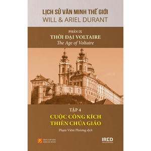 bộ sách lịch sử văn minh thế giới - phần ix - thời đại voltaire (bộ 4 cuốn) - Ảnh 8