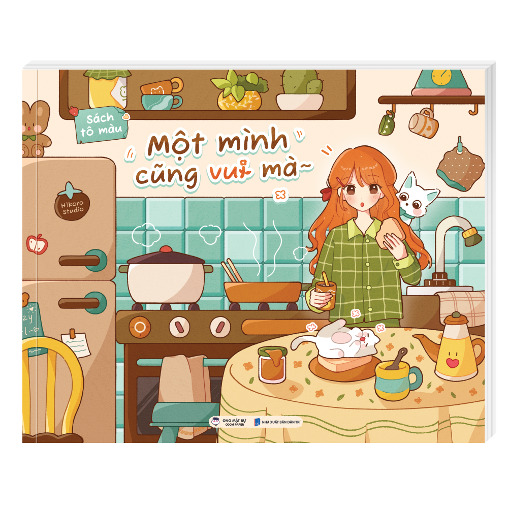 Bộ Sách Tô Màu - Một Mình Cũng Vui Mà - Ảnh 3