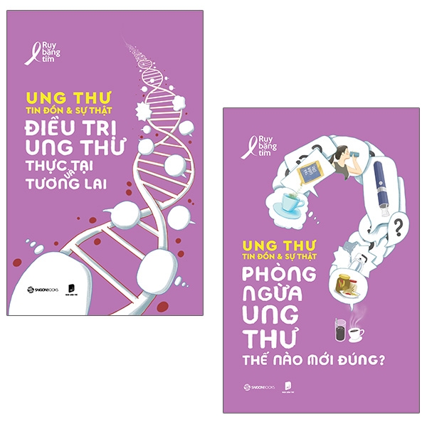 bộ sách ung thư - tin đồn và sự thật (bộ 2 cuốn)