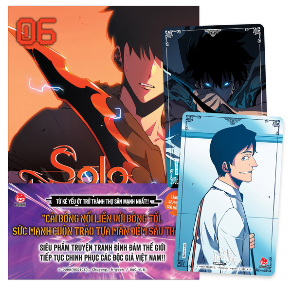 Bo
						
										
										Solo Leveling - Toi Thang Cap Mot Minh - Tap 6 - Tang Kem Obi + 2 PVC Card