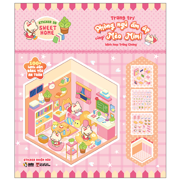 Bộ Sticker 3D Sweet Home - Trang Trí Căn Bếp Vui Nhộn Cùng Chó Dino - Ảnh 9