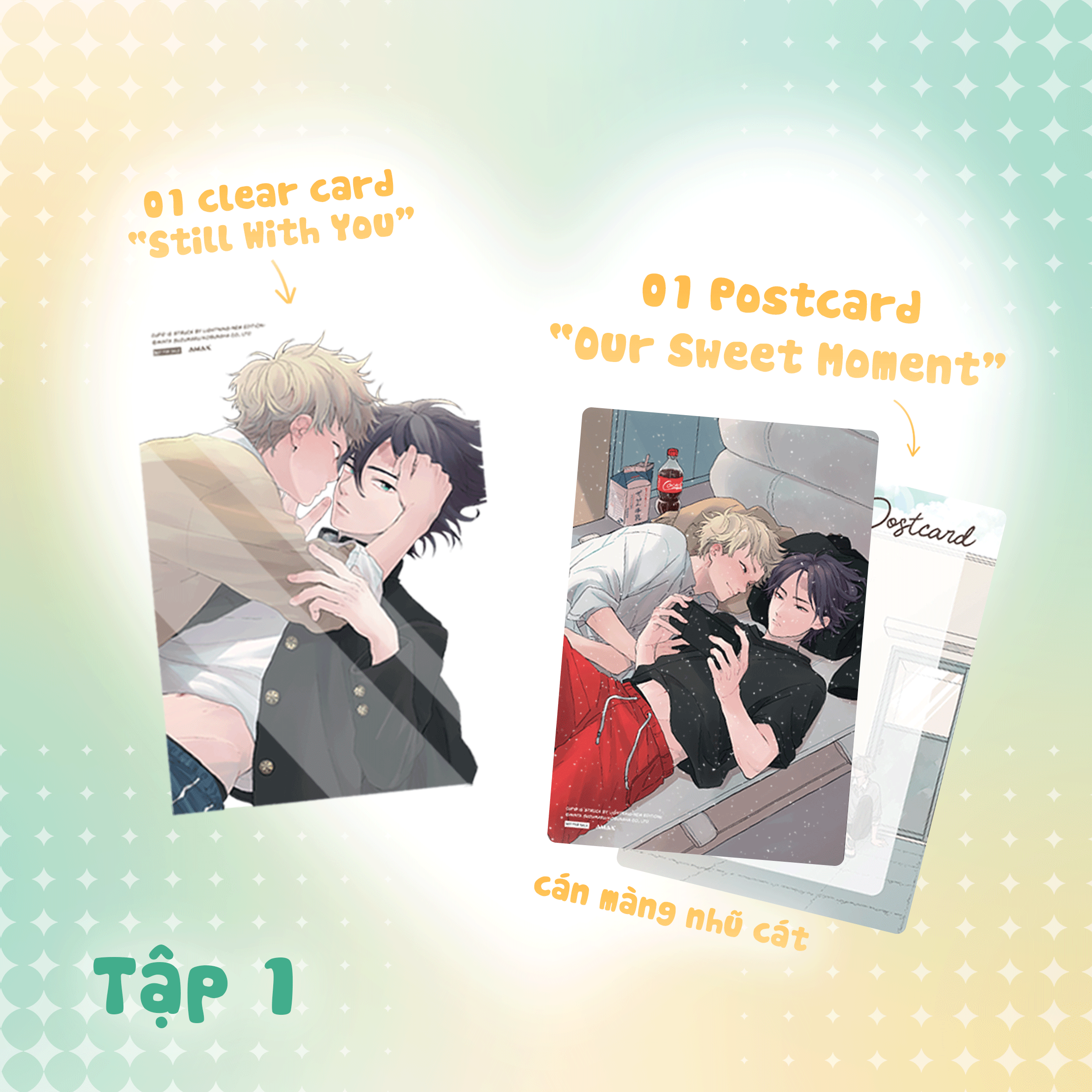 Bộ Thần Tình Yêu Trúng Sét Ái Tình - Tập 1 - Tặng Kèm Postcard + Clear Card - Ảnh 4